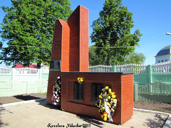памятник жителям с. Барское Городище погибшим в ВОВ в Суздальском районе Владимирской области фото vgv