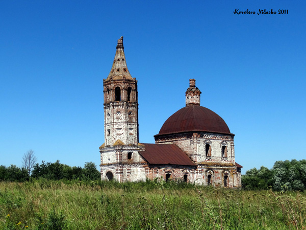 Воскресенская церковь с колокольней 1795 г. в Суздальском районе Владимирской области фото vgv