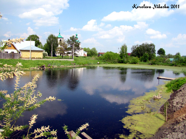 Пруд в с. Оликово в Суздальском районе Владимирской области фото vgv