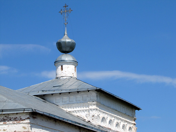 церковь Ефрема Сирина с колокольней 1755 г. в Омутском в Суздальском районе Владимирской области фото vgv