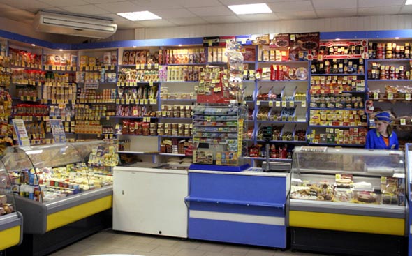 магазин продуктов Пион на Балакирева 28а во Владимире фото vgv