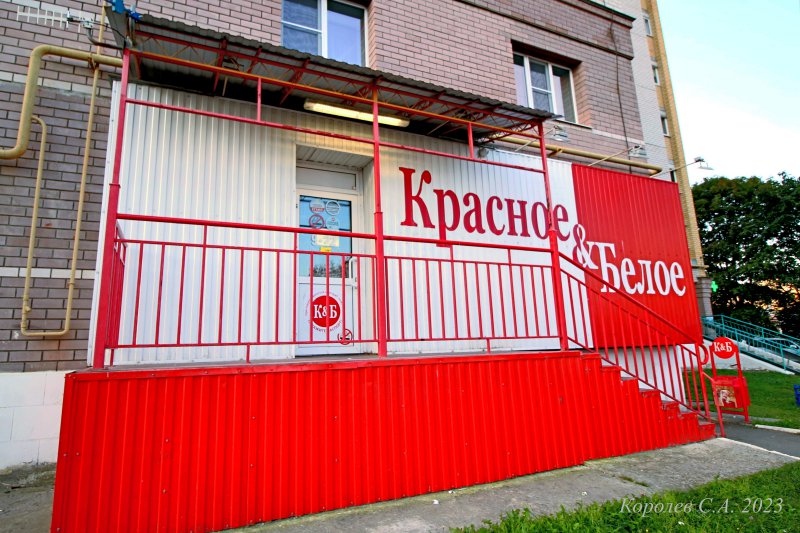 специализированный магазин напитков «Красное и Белое» на Безыменского 17г во Владимире фото vgv