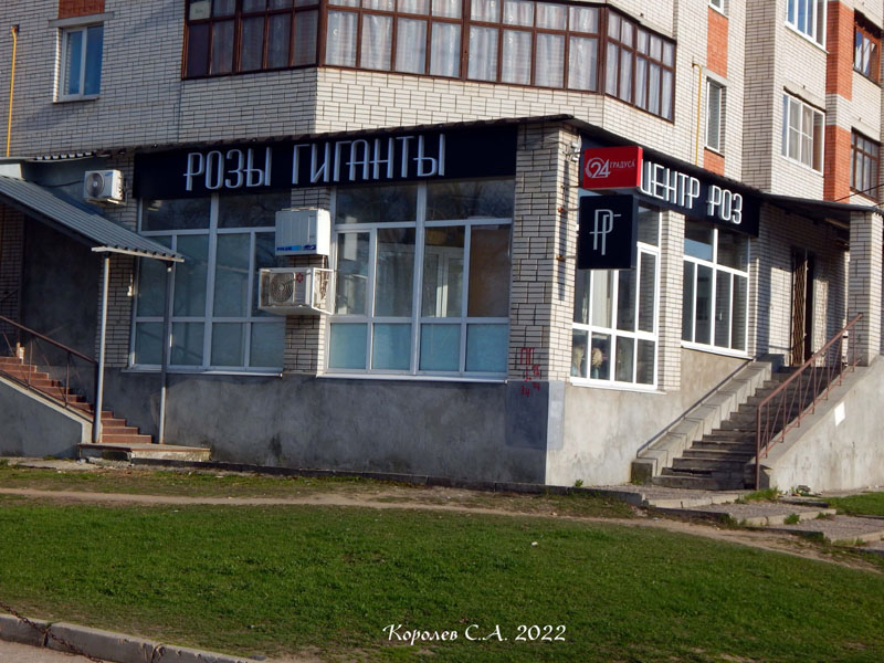 цветочный магазин «Розы Гигант» на Безыменского 26 во Владимире фото vgv