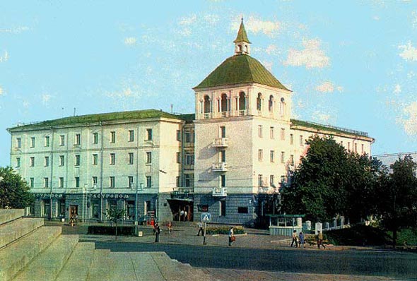гостиница Владимир 70 годы прошлого века во Владимире фото vgv