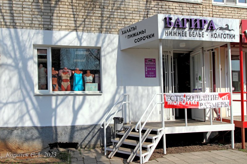 Магазин нижнего белья «Багира» на Диктора Левитана 3 во Владимире фото vgv
