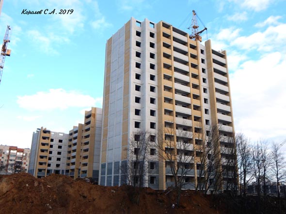 Строительство дома «Столетов» на улице Диктора Левитана дом 46 2019-2022 гг. во Владимире фото vgv