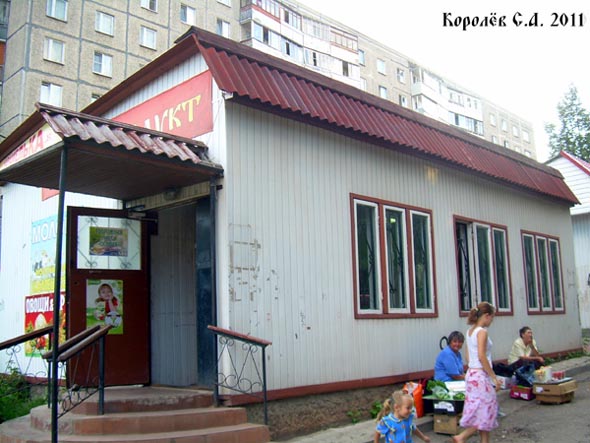 павильон Продукты на Добросельской 167 во Владимире фото vgv