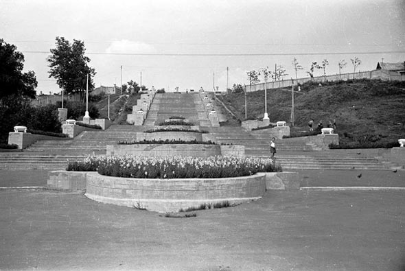 стадион Торпедо в 60-70-е годы XX века во Владимире фото vgv