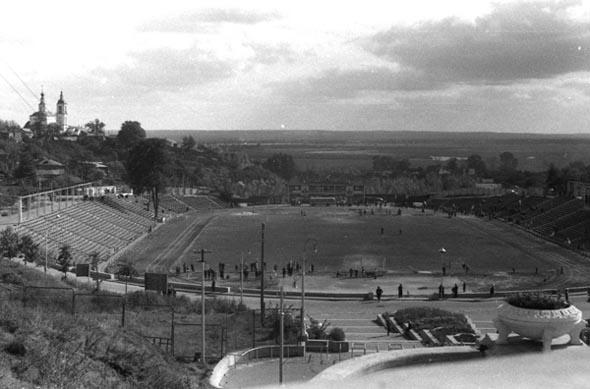 стадион Торпедо в 60-70-е годы XX века во Владимире фото vgv