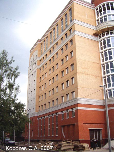 строительство Бизнес-центра по ул. Горького 56а в 2003 2006 гг. во Владимире фото vgv