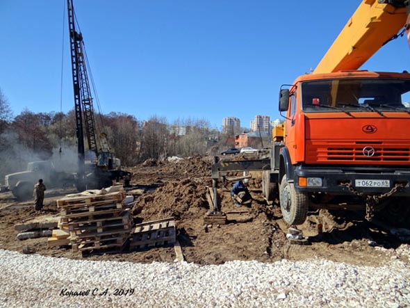 строительство дома 62 улица Красная Горка 2019 год во Владимире фото vgv