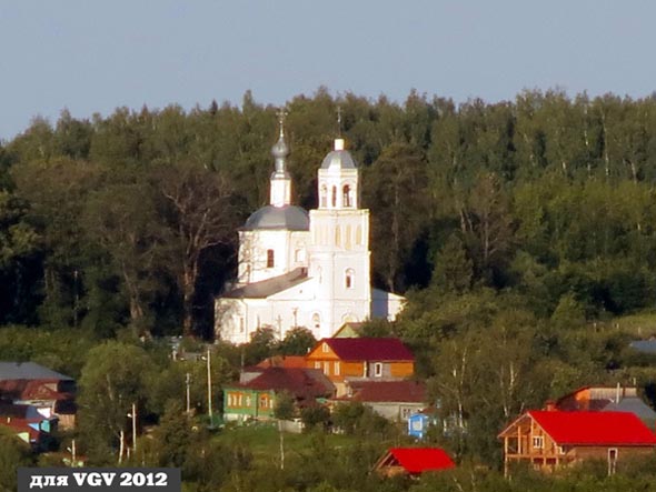 Никольская церковь 1721 г. села Кусуново во Владимире фото vgv