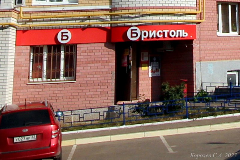 специализированный магазин напитков «Бристоль» на Куйбышева 5а во Владимире фото vgv