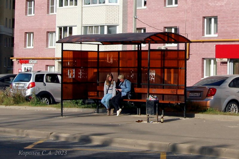 остановка общественного транспорта «Смоленская улица» на Куйбышева 9 во Владимире фото vgv
