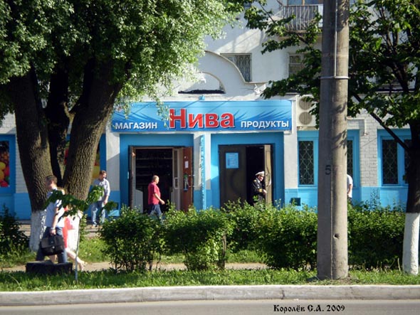 магазин «Нива» ГОРПО на проспекте Ленина 27 во Владимире фото vgv