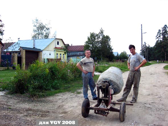 Прогулка с бетономешалкой во Владимире фото vgv