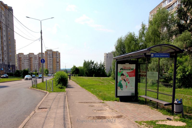 остановка «Улица Тихонравова» - из Центра на Нижней Дуброва 25а во Владимире фото vgv