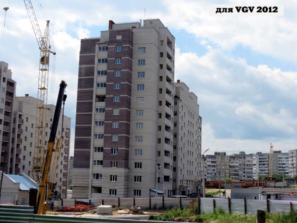 строительство дома 75 по ул.Пугачева 2011-2012 гг. во Владимире фото vgv