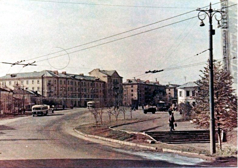 Садовая площадь на фото 1963 года во Владимире фото vgv
