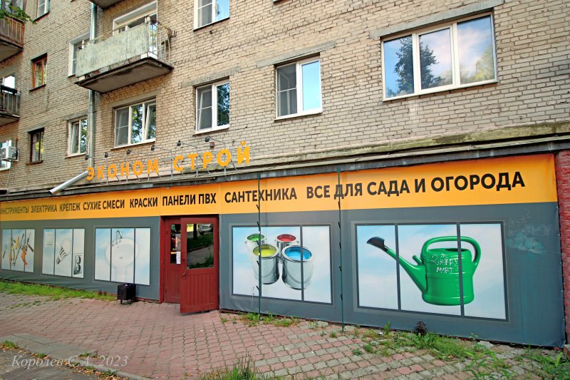 магазин хозтоваров, строительных и отделочных материалов «Эконом Строй» на Северной 25 во Владимире фото vgv