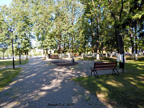 Парк им А.С. Пушкина во Владимире фото vgv