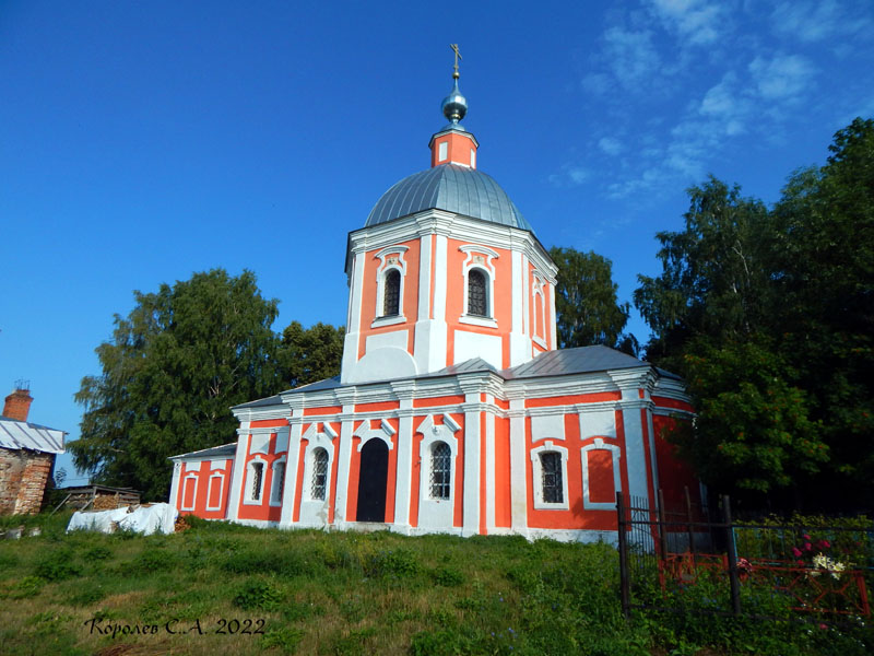 церковь Михаила Архангела 1728 г. с. Спасское во Владимире фото vgv
