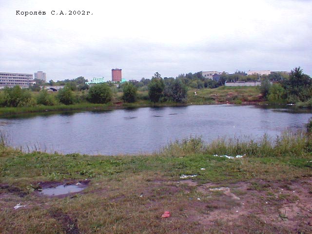 озеро Лебяжье около общежитий ВлГУ во Владимире фото vgv