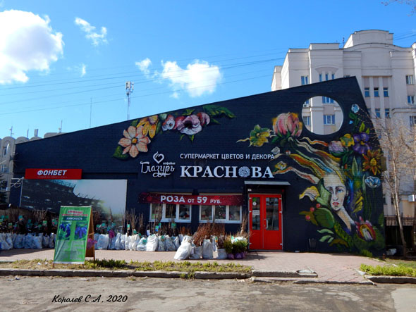 Супермаркет цветов и декора «КРАСНОВА»  на проспекте Строителей 20б во Владимире фото vgv