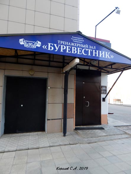 Тренажерный зал «Буревестник» во Владимире фото vgv