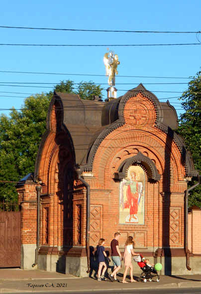 часовня храма Михаила Архангела на Студеной во Владимире фото vgv