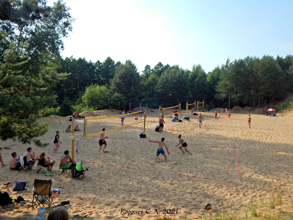пляжный волейболл в Загородном парке фото 2021 года во Владимире фото vgv