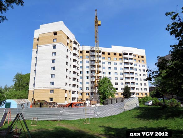 строительство дома 19 по Суздальскому пр-ту 2011-2012 гг. во Владимире фото vgv