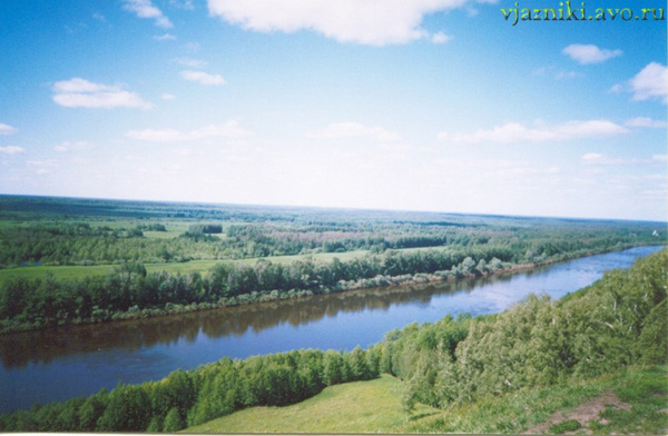 Река Клязьма в окресностях г. Вязники в Вязниковском районе Владимирской области фото vgv