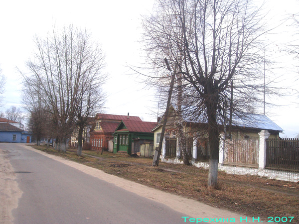 поселок Мстера Дзержинского улица в Вязниковском районе Владимирской области фото vgv