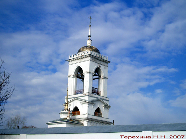 Колокольня Богоявленского монастыря в Вязниковском районе Владимирской области фото vgv
