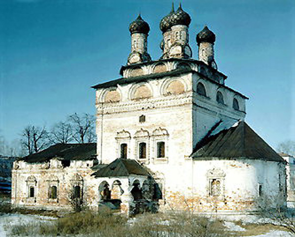 Богоявленский собор сер XX века в Вязниковском районе Владимирской области фото vgv