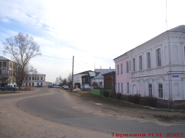 поселок Мстера Ленина улица в Вязниковском районе Владимирской области фото vgv