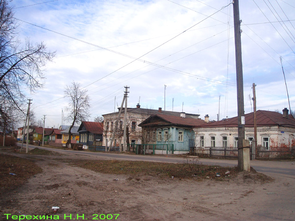 поселок Мстера Ленина улица в Вязниковском районе Владимирской области фото vgv