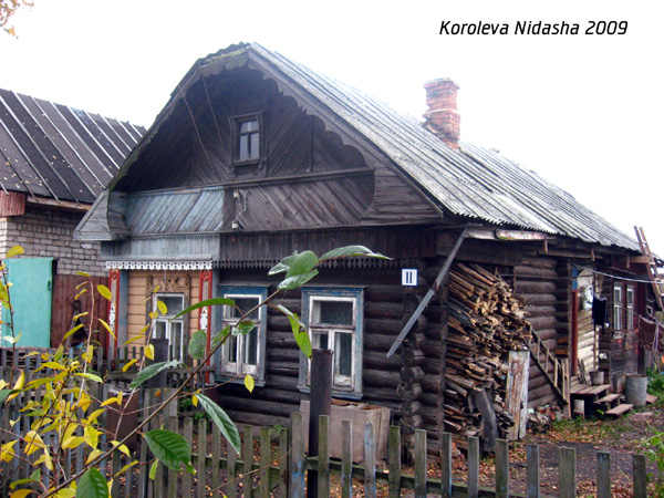 деревянные наличники Двуглавый орел в Юрьев Польском районе Владимирской области фото vgv