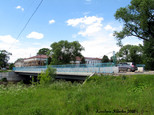 Мост на ул. Школьной в Юрьев Польском районе Владимирской области фото vgv