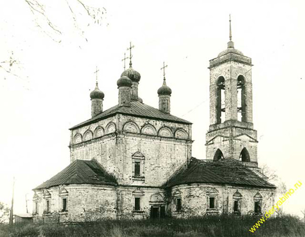 Казанская церковь 90-е годы 20-го века в Александровском районе Владимирской области фото vgv