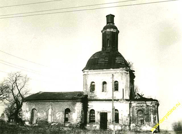 Покровская церковь фото 90-е годы 20-го века в Александровском районе Владимирской области фото vgv