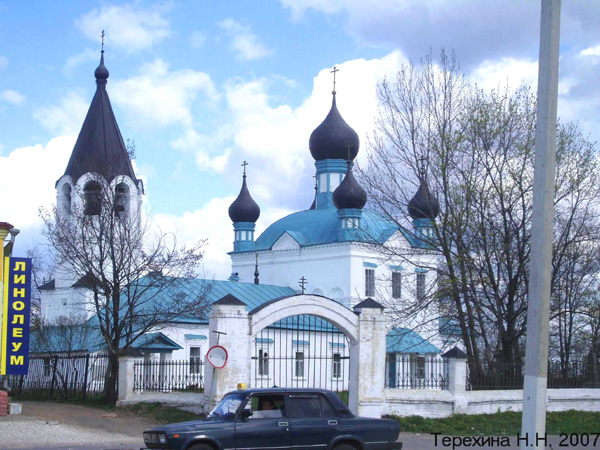 Церковь Казанской иконы Божией Матери 1708 г. в Гороховецком районе Владимирской области фото vgv