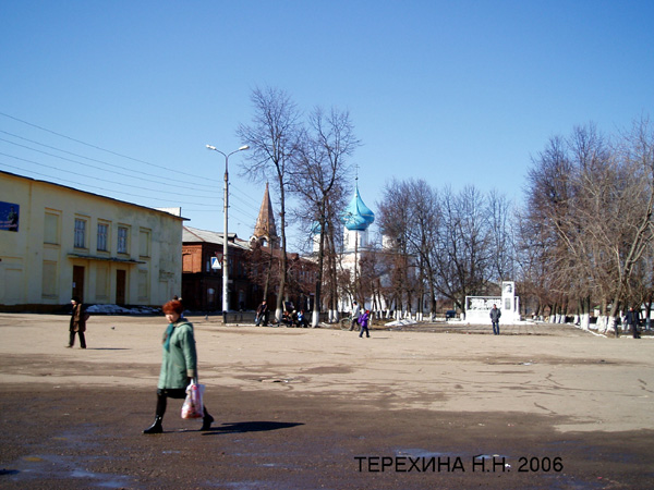 площадь комбрига Патоличева город Гороховец в Гороховецком районе Владимирской области фото vgv