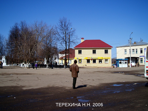 площадь комбрига Патоличева город Гороховец в Гороховецком районе Владимирской области фото vgv