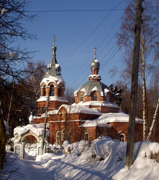 Всехсвятская церковь (кладбище) 1912 г. в Гороховецком районе Владимирской области фото vgv
