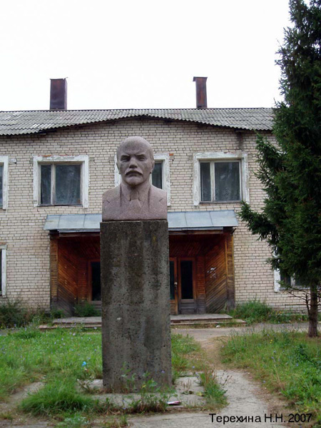 памятник В.И.Ленину на Тимирязева 2 в Гороховецком районе Владимирской области фото vgv