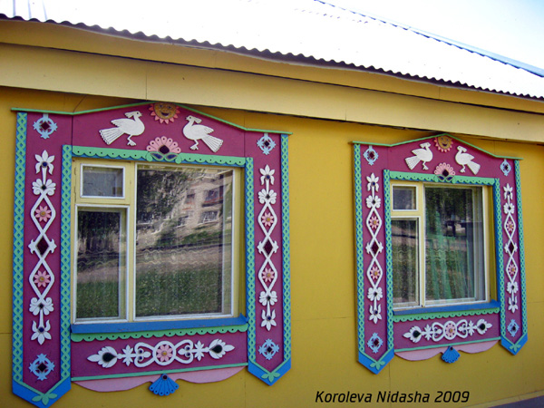современные деревянные резные наличники в Гусевском районе Владимирской области фото vgv