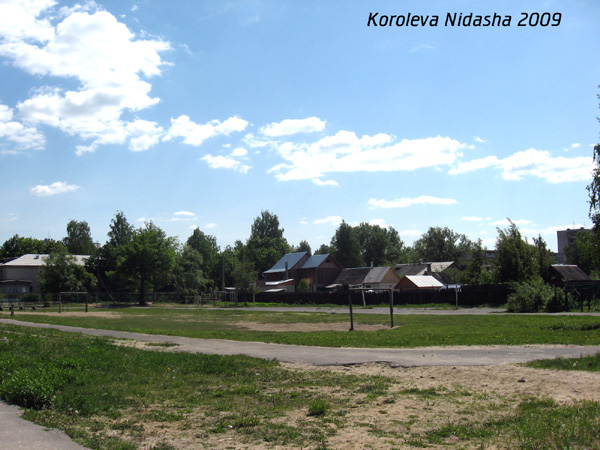 Стадион у школы №3 в Гусевском районе Владимирской области фото vgv