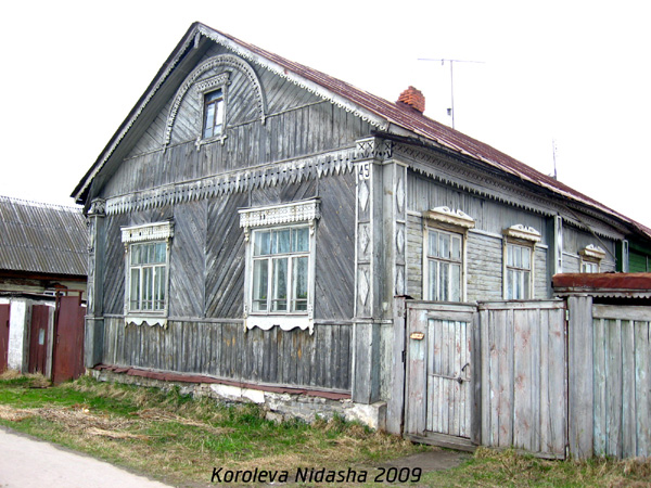 Декорированный фасад в Гусевском районе Владимирской области фото vgv